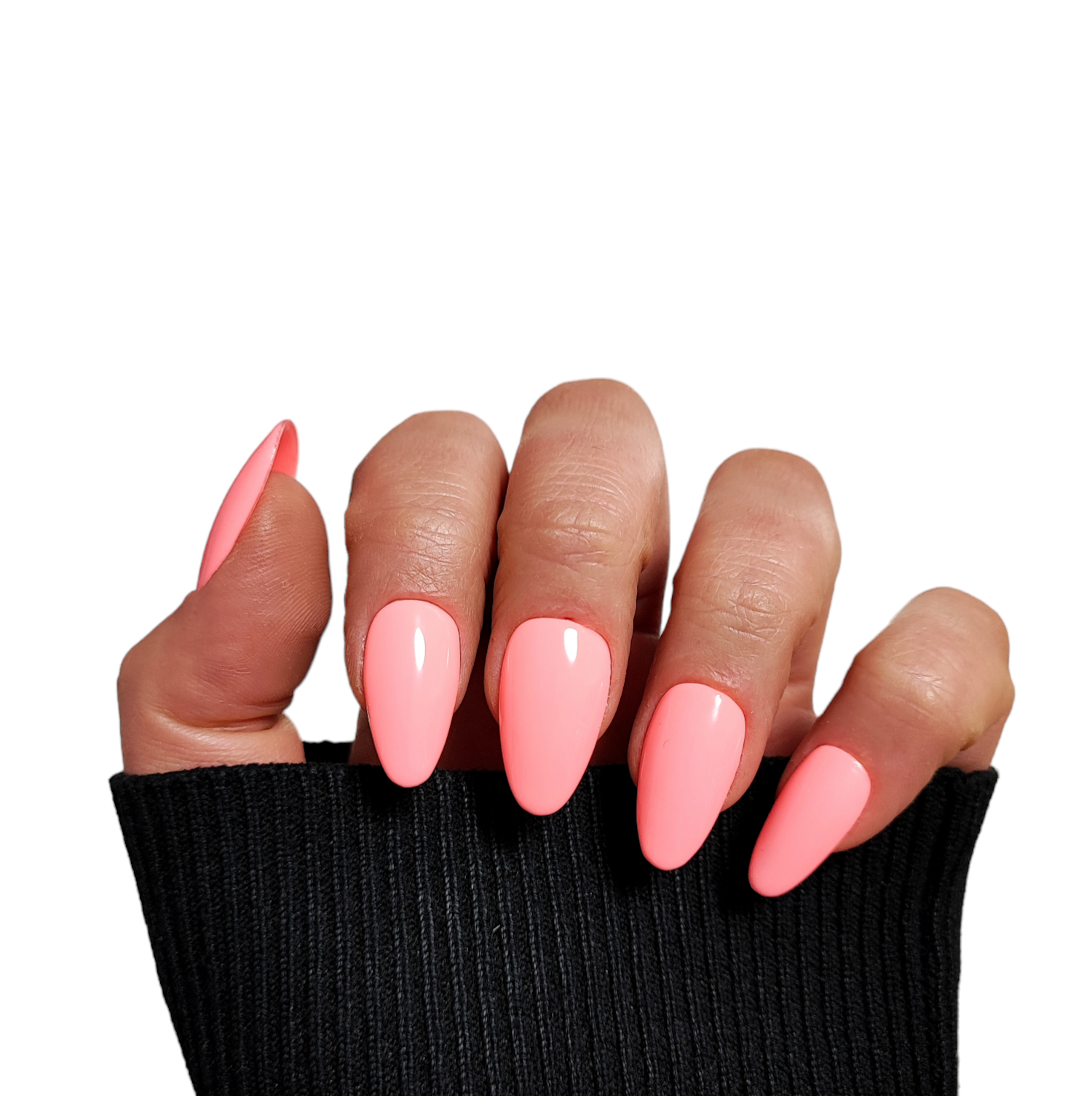 Candy Coral – Press On Nägel in Koralle mit Gel-Glanz | MEVANAILS