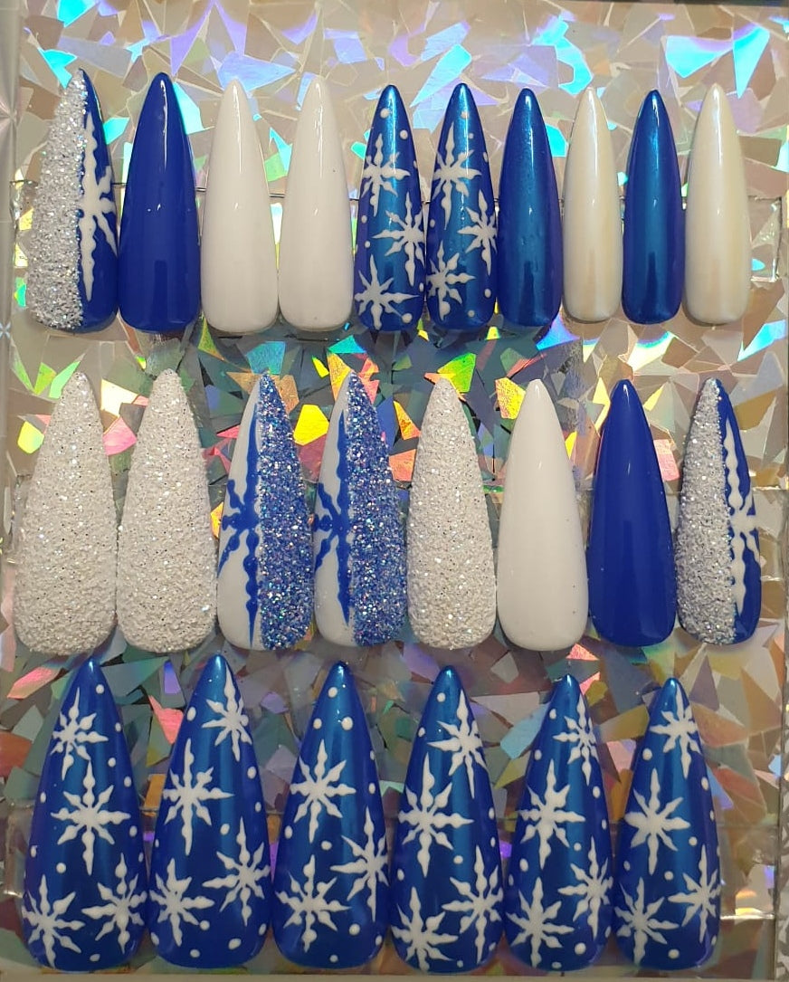 Press On Nails Weihnachten