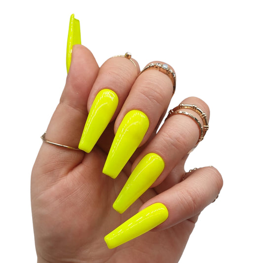 Press On Nails Sunshine – Sonnige Gel-Nägel von MEVANAILS