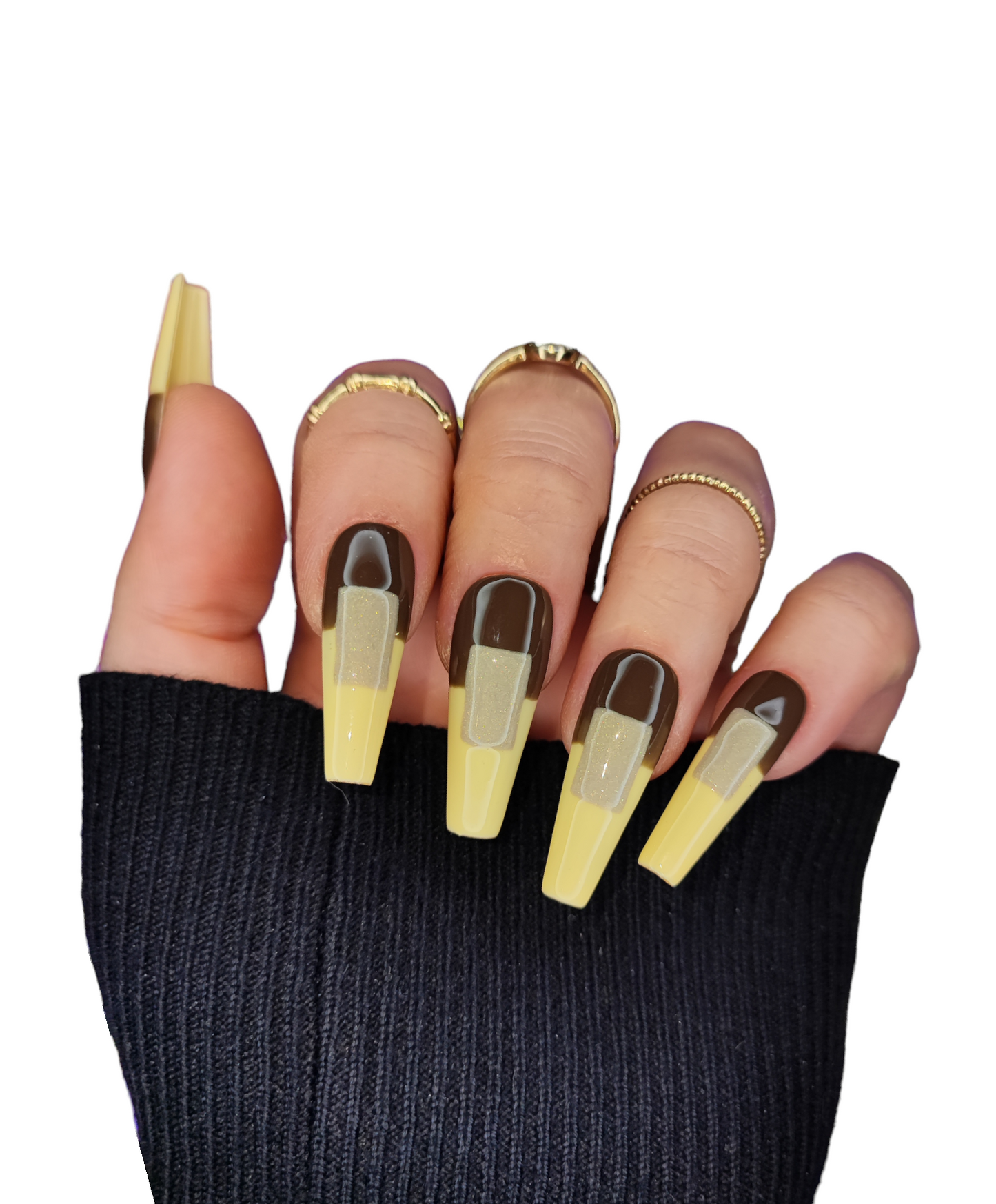 Yellow Beauty – Gelb Nude Glitzer Nägel | MEVANAILS